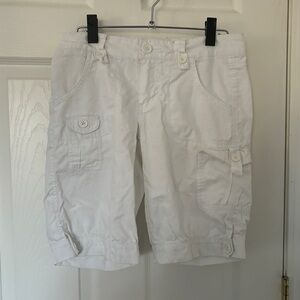 Women’s White Be Bop Shorts Size 5